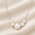 Moonlight – Graduated 5-Pearl Necklace (7.3mm)